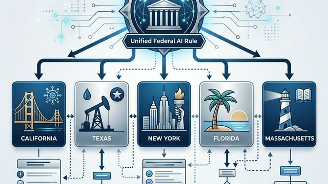連邦統一ルールと州法の関係性を示す政策構造図