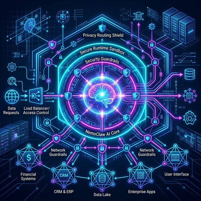 NemoClawのエンタープライズ展開アーキテクチャ