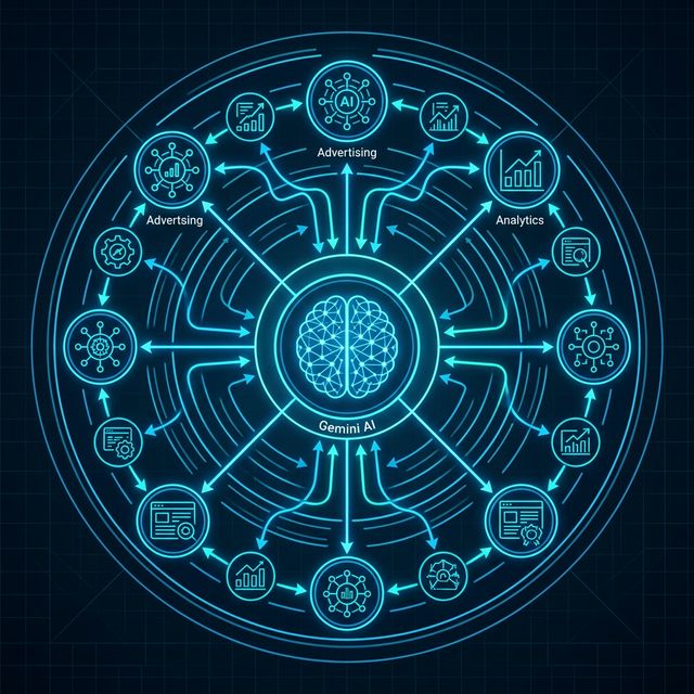 GMPのGemini統合アーキテクチャ概念図