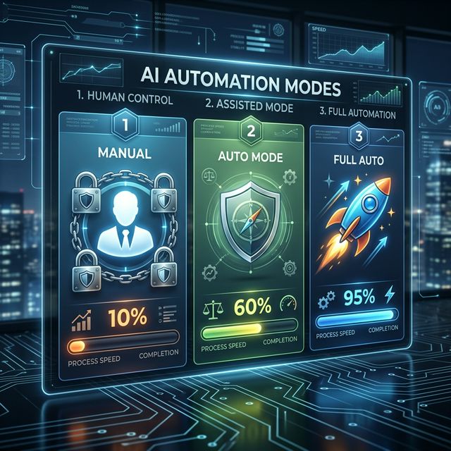 全手動・auto mode・全自動の比較と実務設計への応用