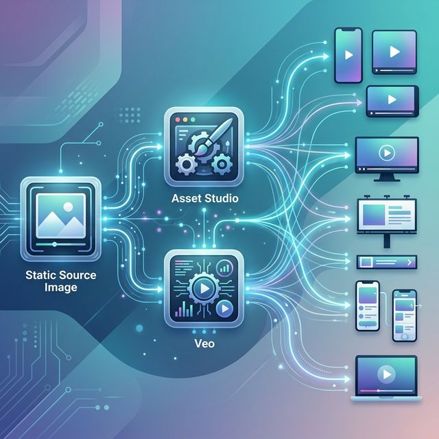 Asset Studioを中心としたVeo統合クリエイティブ制作フロー