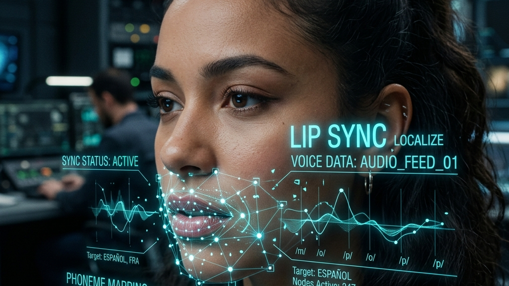 AIダビングによる多言語展開のイメージ